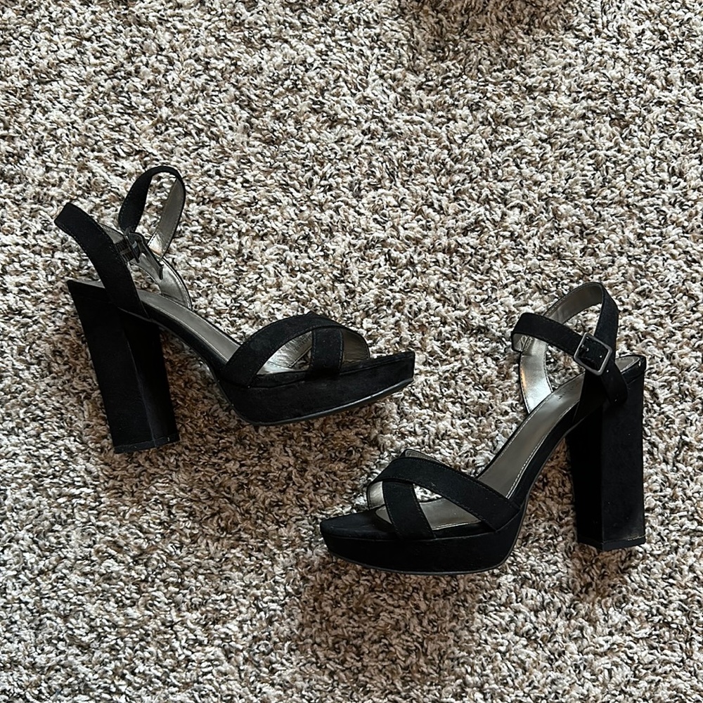 Black heels